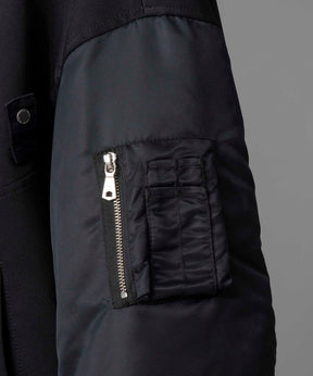 Prime-Over Docking Stand Collar Blouson