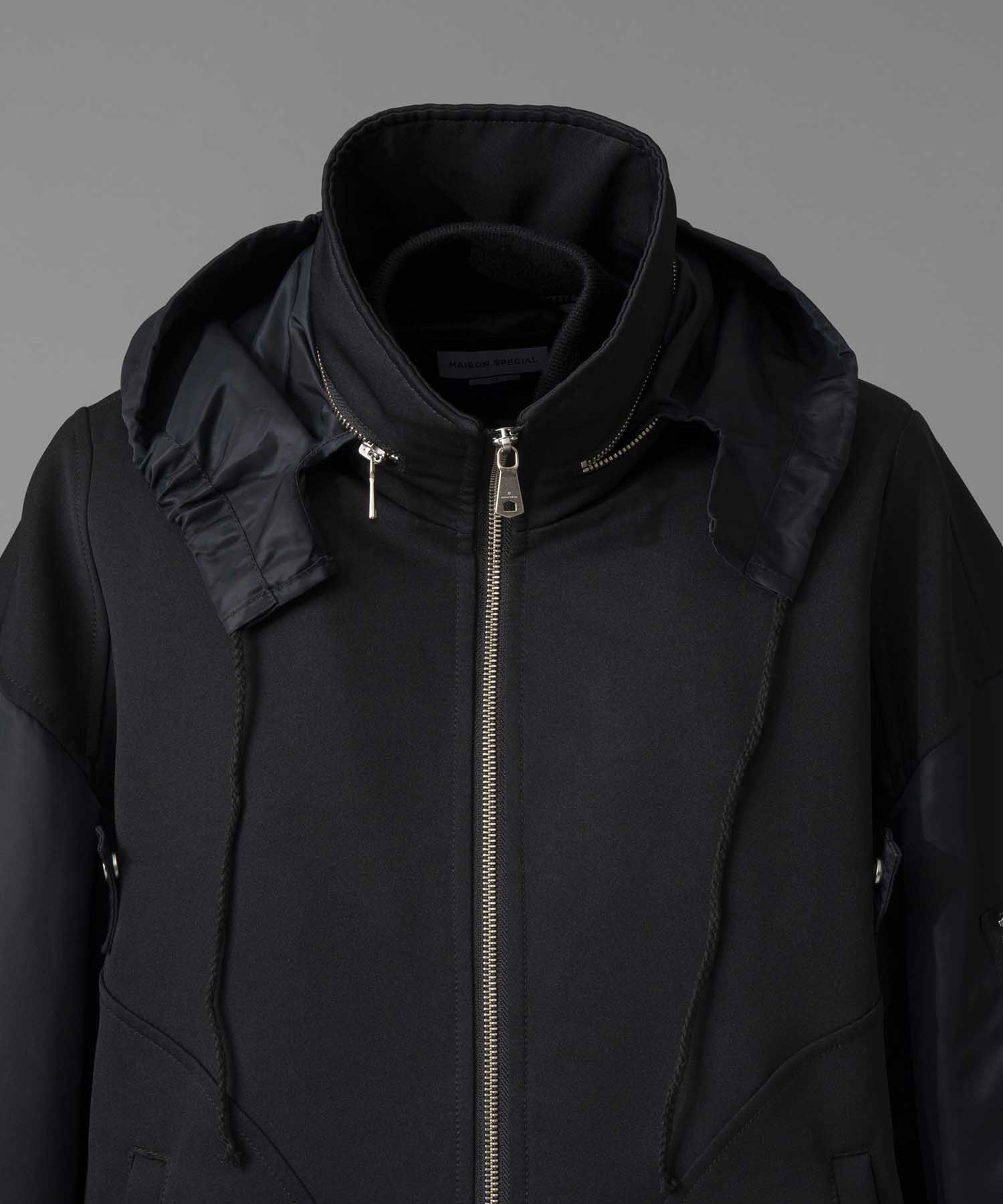 Prime-Over Docking Stand Collar Blouson