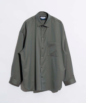 Prime-Over Wool Chambray Shirt