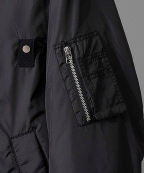 Prime-Over M-65 Mods Coat Combined With MA-1 Flight Jacket