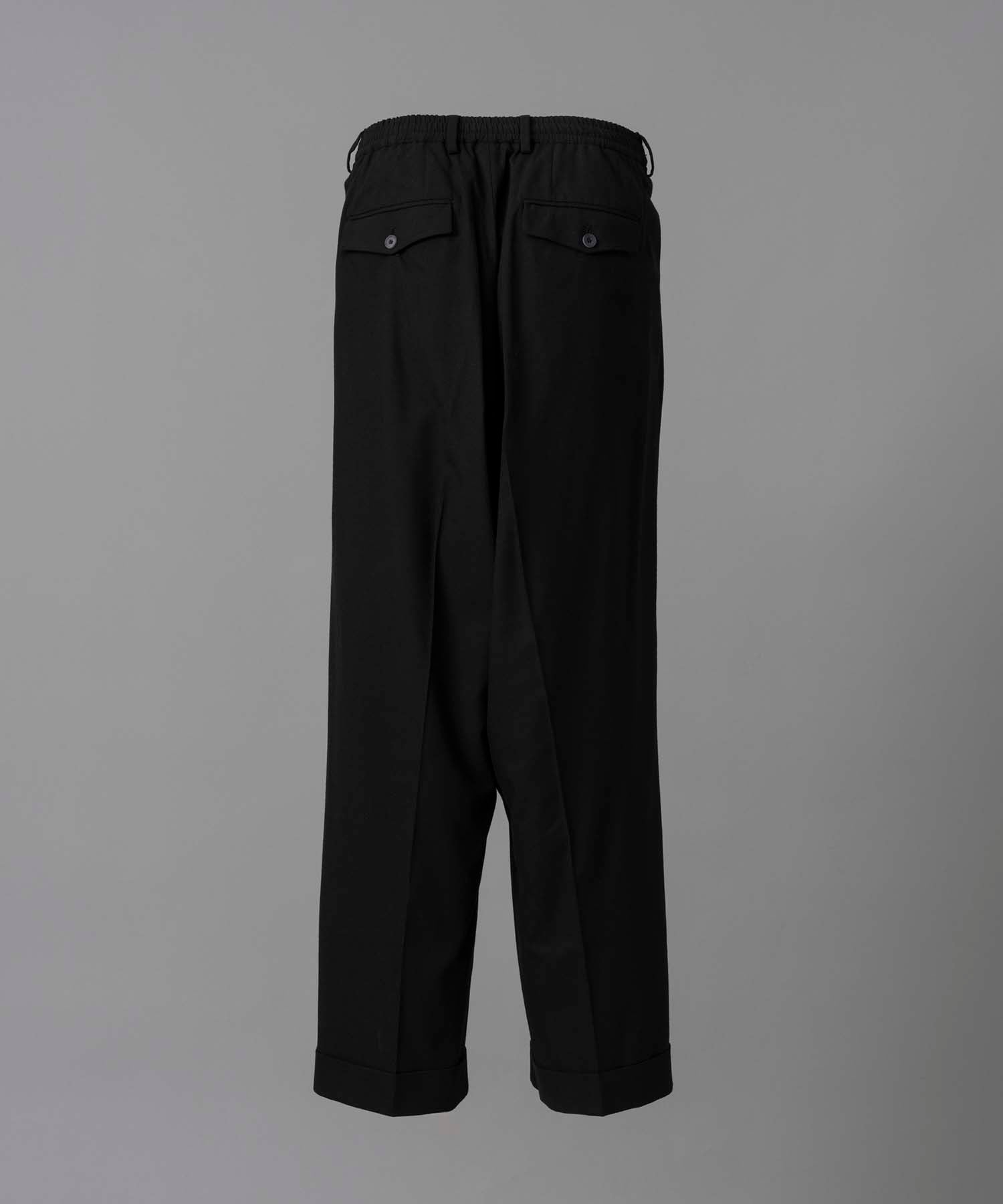 Prime-Wide Forward Drop Two Tucks Pants