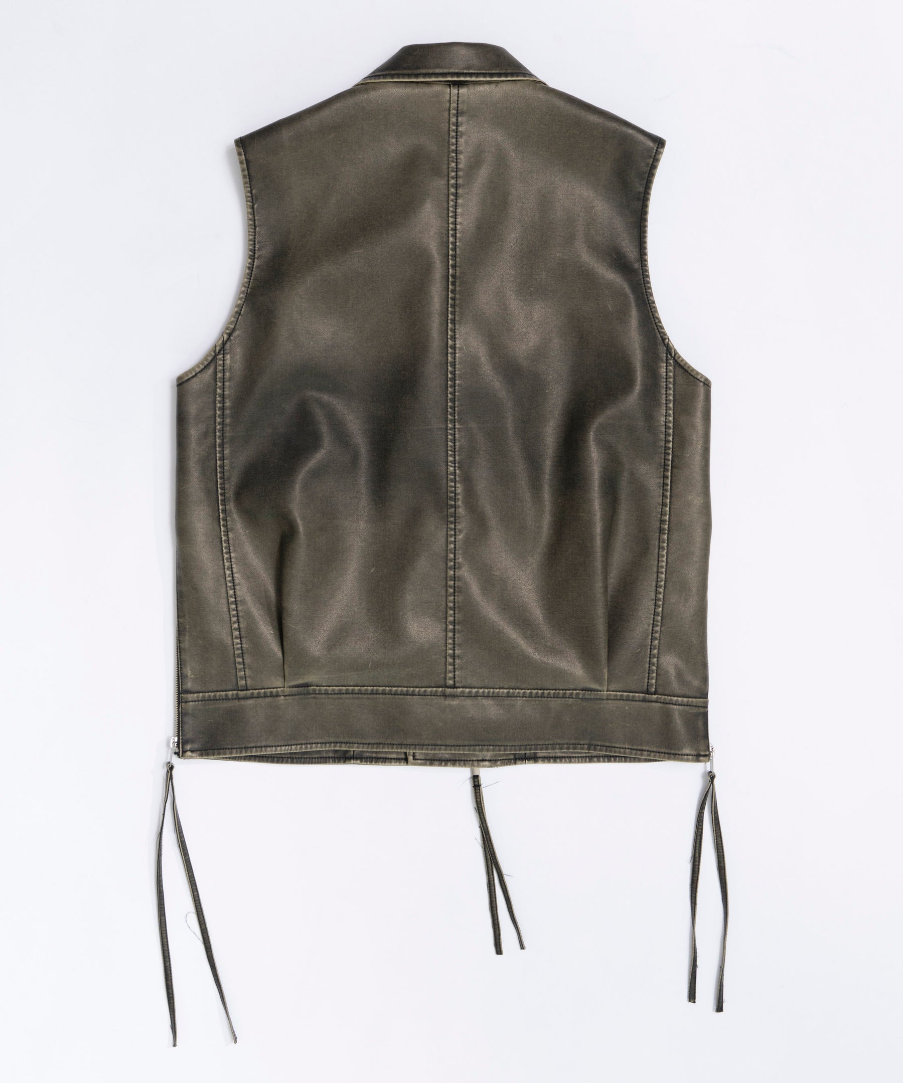 Vegan Leather Riders Gilet