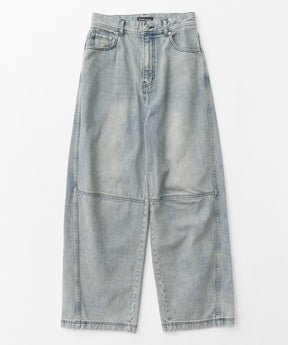 Tulle Layer Denim Pants