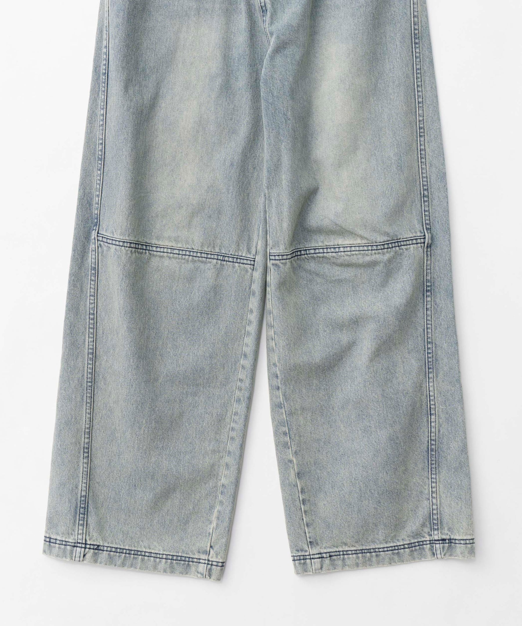 Tulle Layer Denim Pants