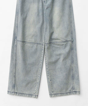 Tulle Layer Denim Pants