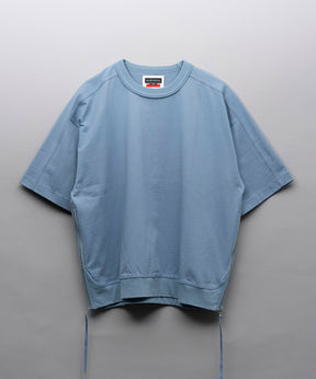 Heavy-Weight Cotton Prime-Over Side Zip T-Shirts