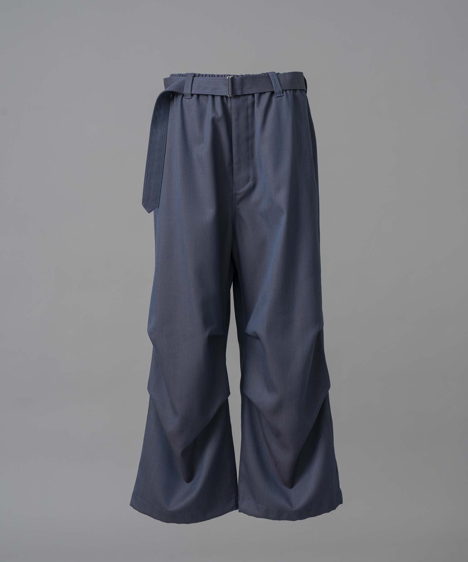 4 Colors Chambray Washable Wool Prime-Wide Snow Pants