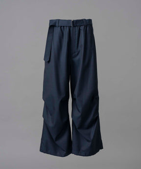 4 Colors Chambray Washable Wool Prime-Wide Snow Pants