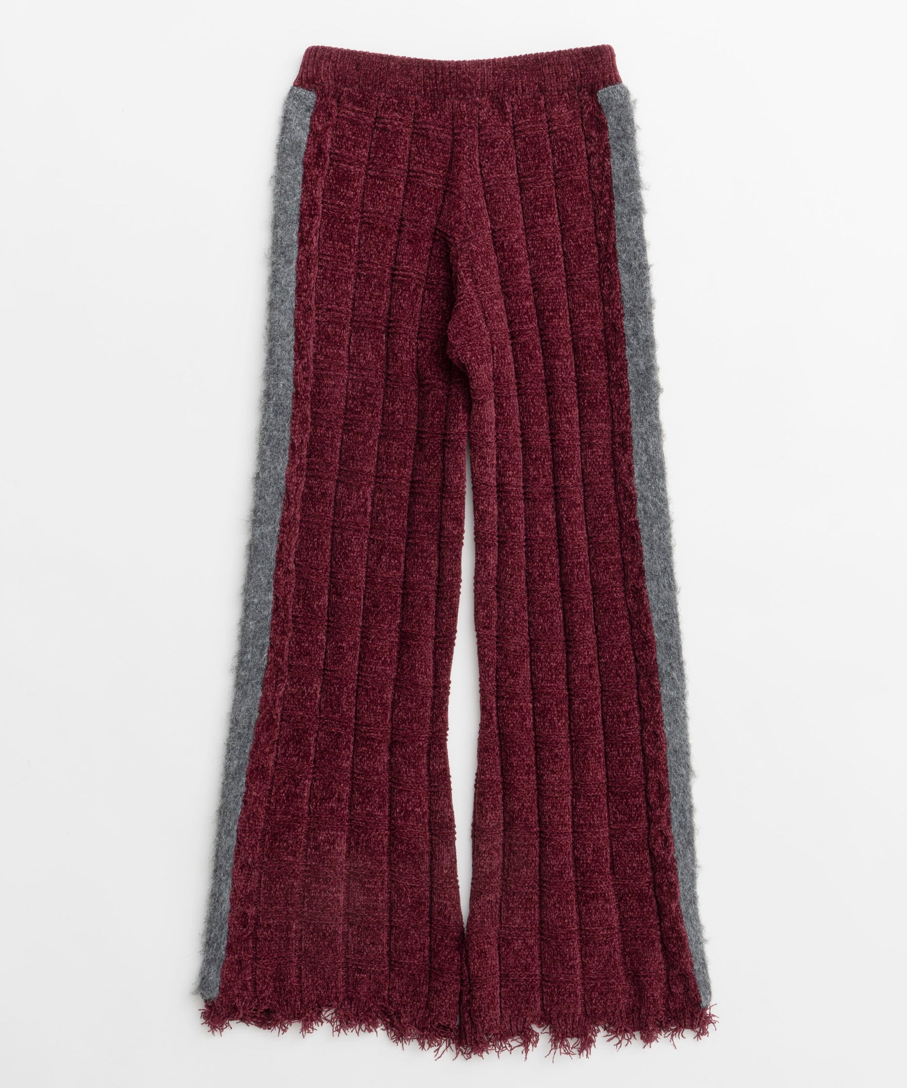 Kable Knitting Border Pants