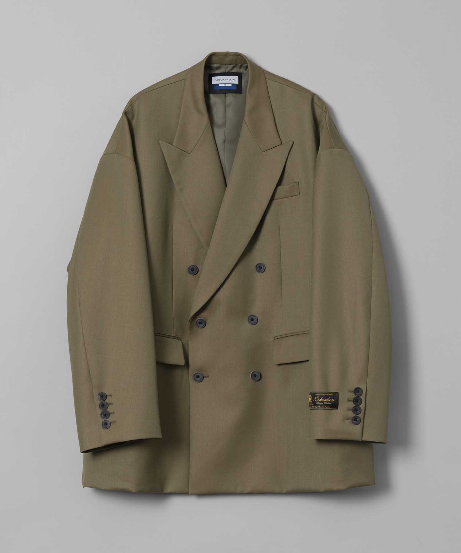 Prime-Over Schonherr Peaked Lapel Double Tailored Jacket