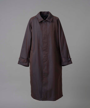 120/2/2 Suvin Cotton Gabardine Prime-Over Balmacaan Coat