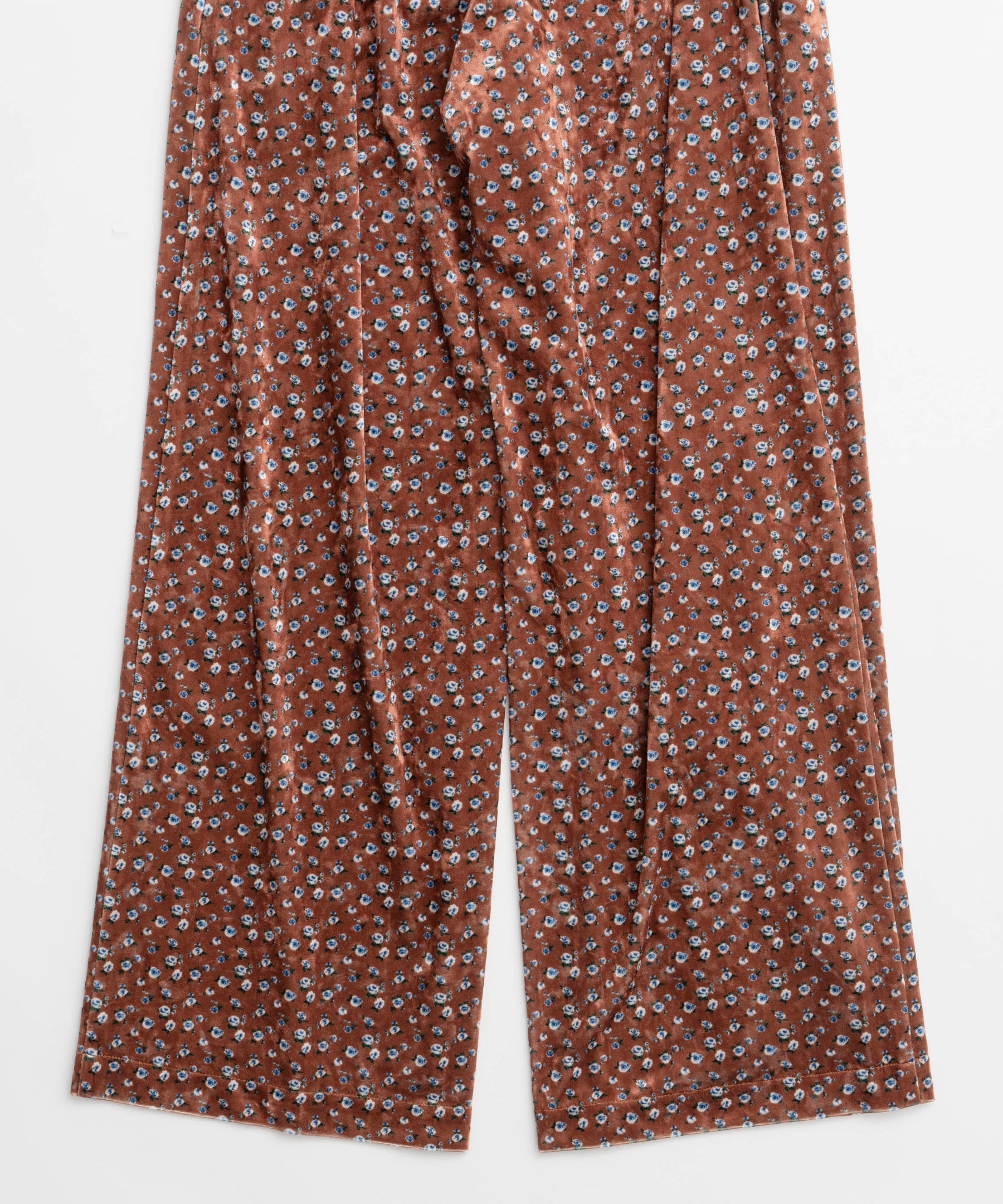 【PRE-ORDER】Flower Velor Easy Pants