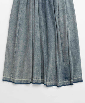 【SALE】Denim Camisole Maxi One-piece Dress