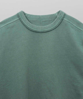 Heavy-Weight Cotton Prime-Over Side Zip Pigment T-Shirts