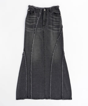 【PRE-ORDER】Cellulose Denim Maxi Skirt