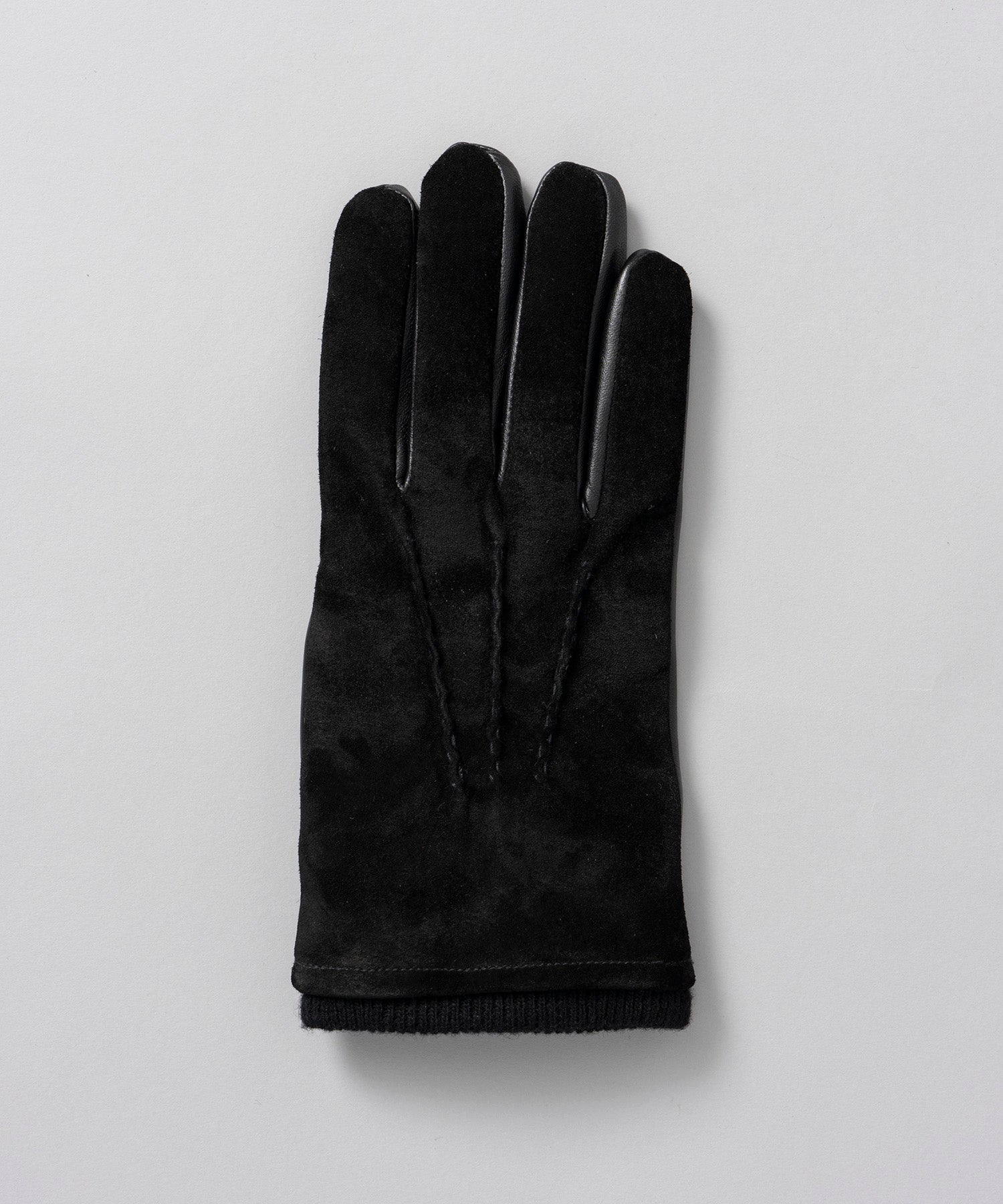 Pig Suede x Goat Leather Gloves