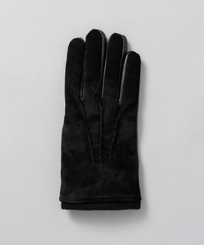 Pig Suede x Goat Leather Gloves