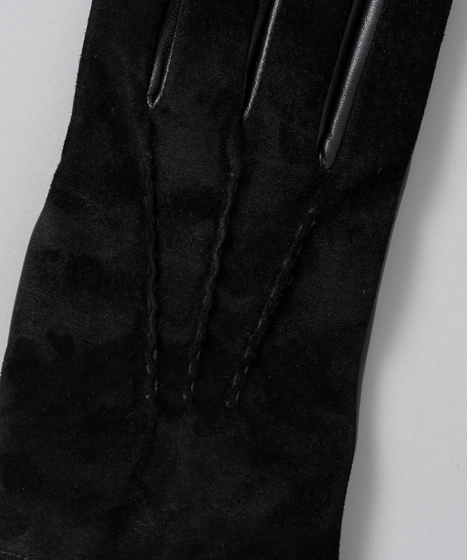 Pig Suede x Goat Leather Gloves