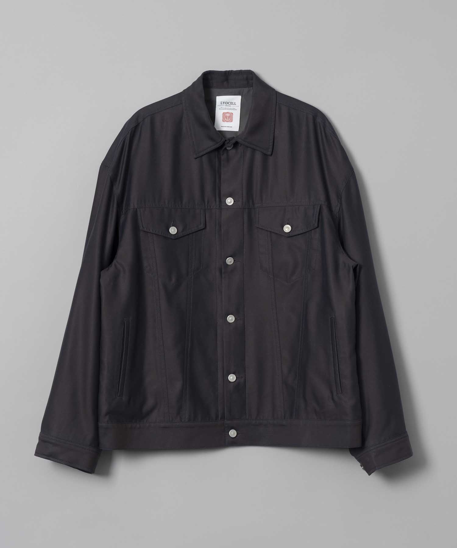 Lyocell Twill Chambray Prime-Over 3rd Jacket