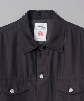 Lyocell Twill Chambray Prime-Over 3rd Jacket