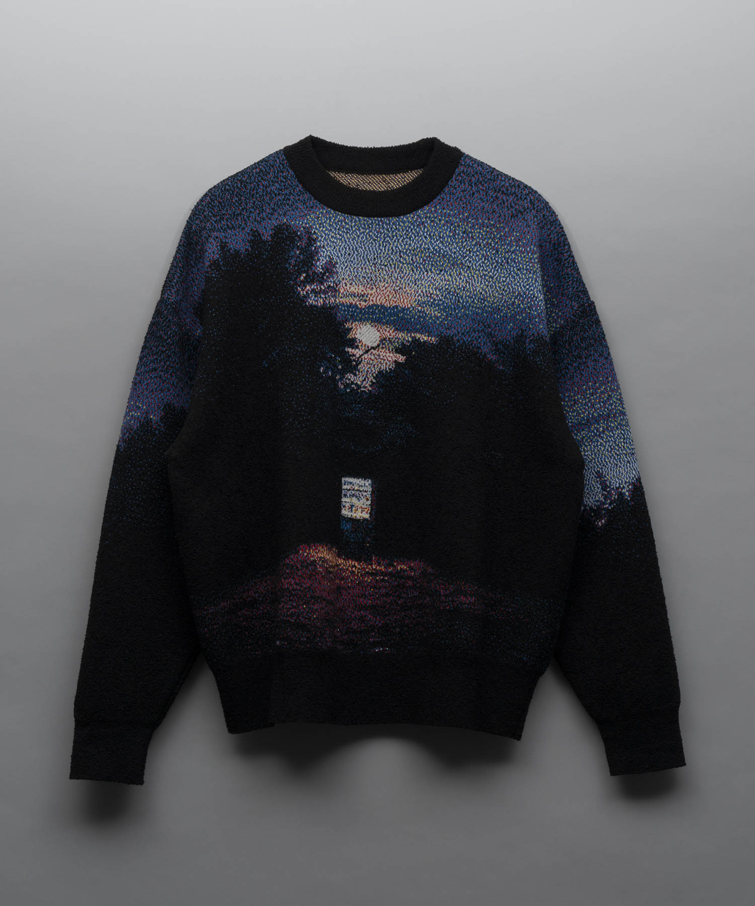 【KEITA MORIMOTO for MAISON SPECIAL】6 Colors Jacquard Prime-Over Crew Neck Knit Pullover