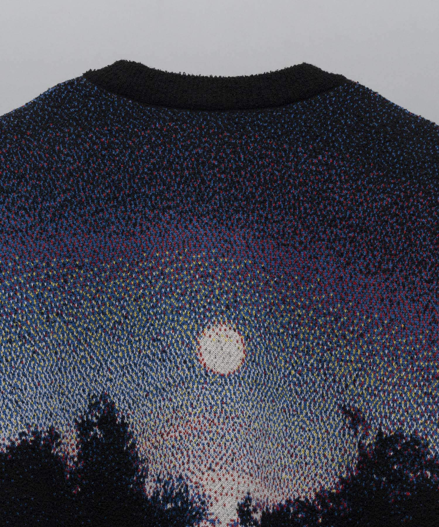 【KEITA MORIMOTO for MAISON SPECIAL】6 Colors Jacquard Prime-Over Crew Neck Knit Pullover