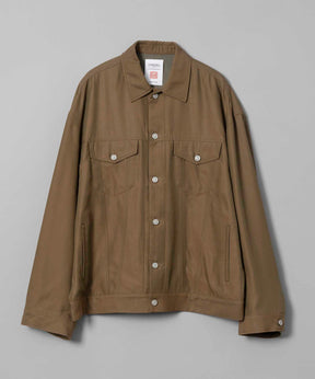 Lyocell Twill Chambray Prime-Over 3rd Jacket