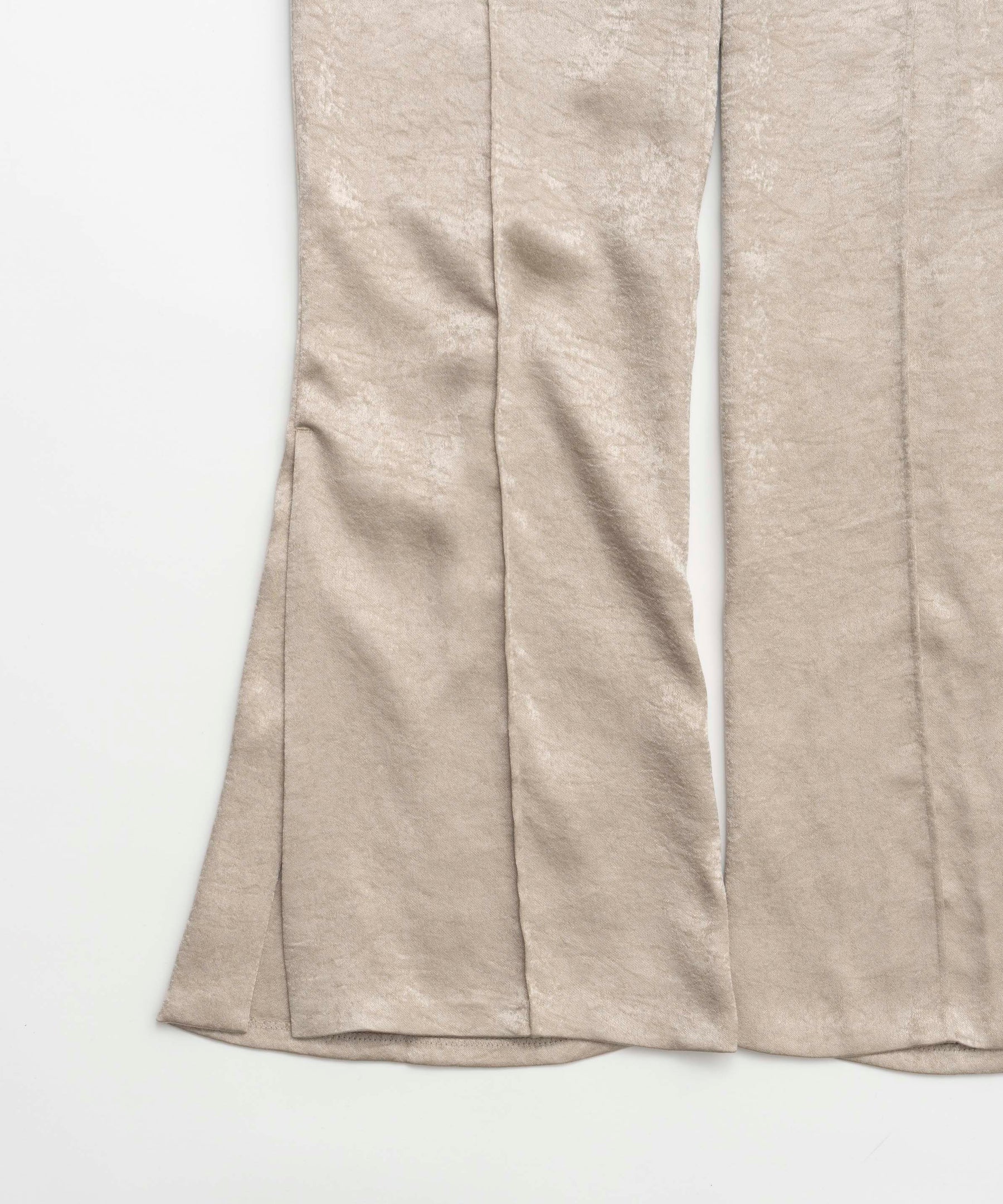 【SALE】Double Satin Flare Pants