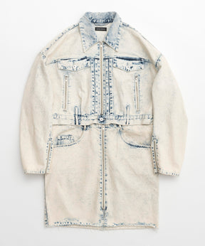 Multiway Denim Coat