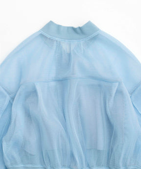 【SALE】Tulle Layered Blouson