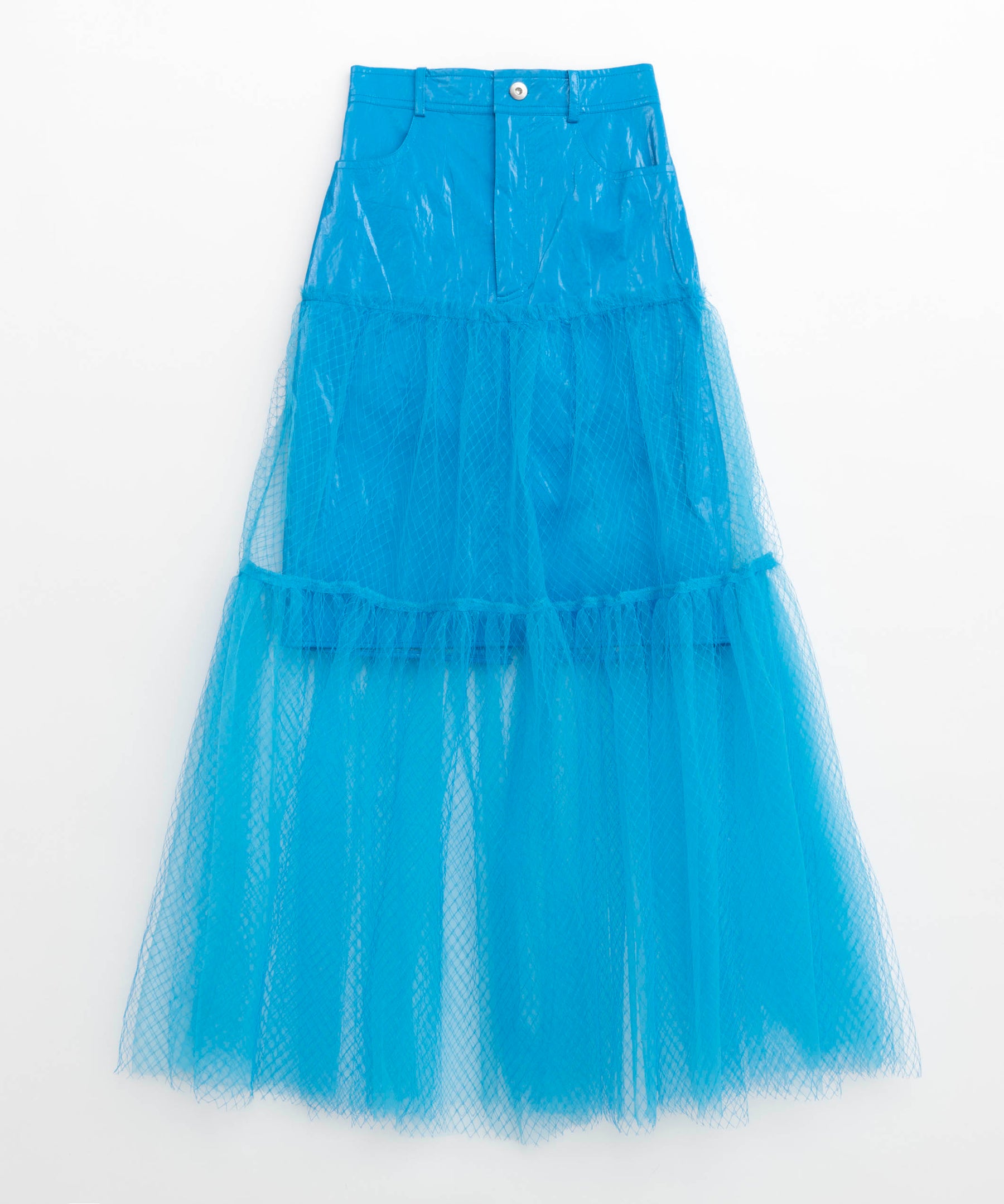 【SALE】Metallic Hard Tulle Skirt