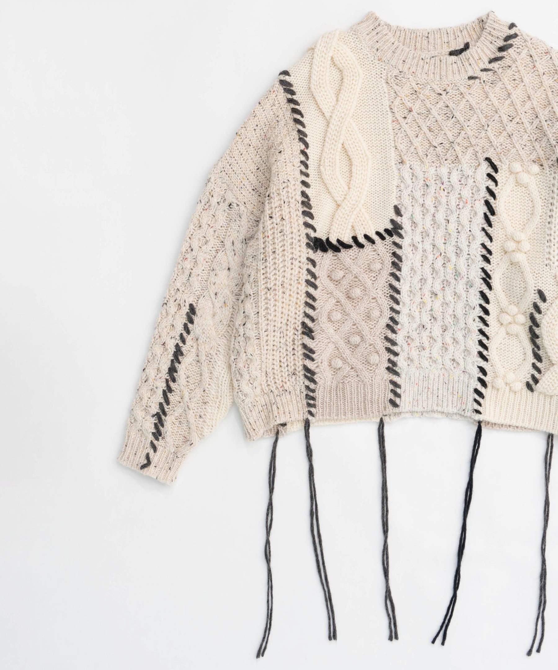 Cable Knitting Stitch Knit Tops