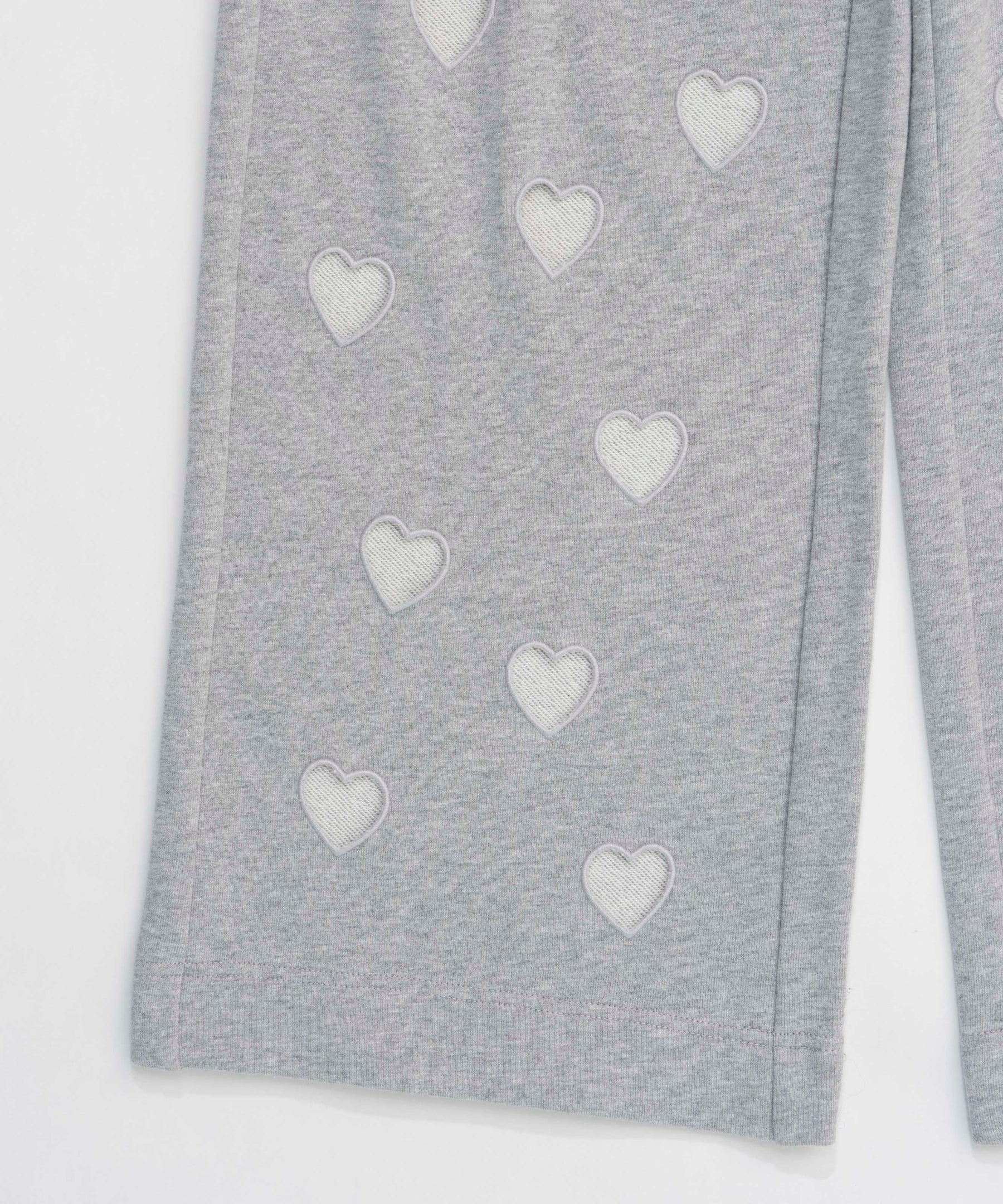 Many Heart Cutouts Sweatpants