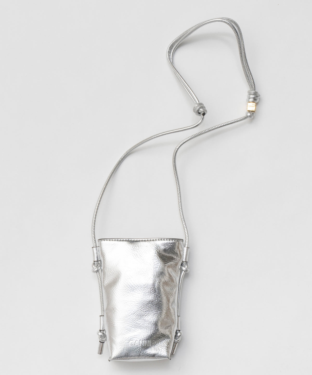 【GANNI】Ganni Bou Crossbody Metallic