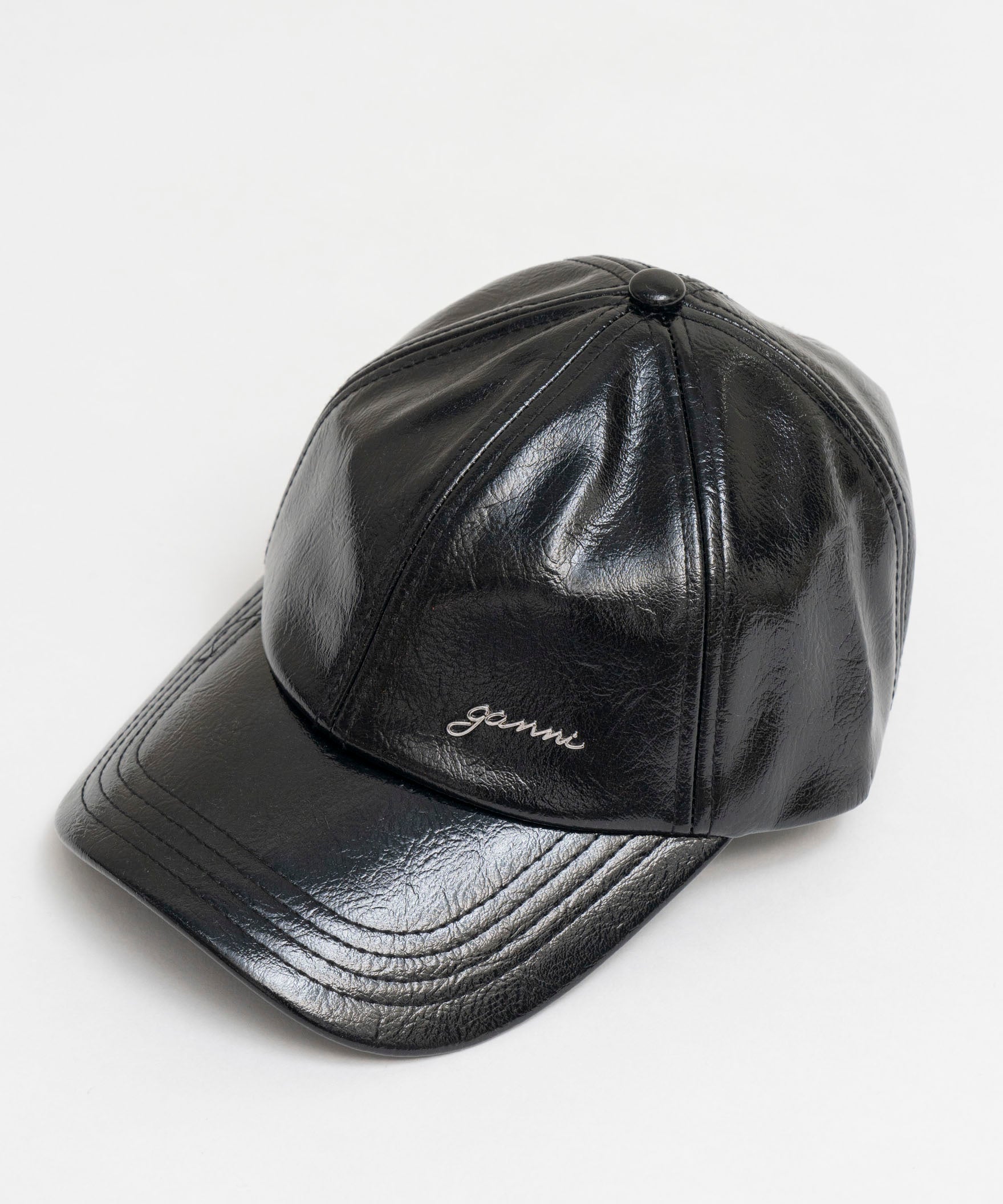 【GANNI】Cap Signature Naplack