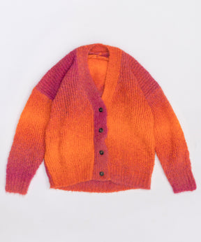 【SALE】Italian Alpaca Gradation Knit Cardigan