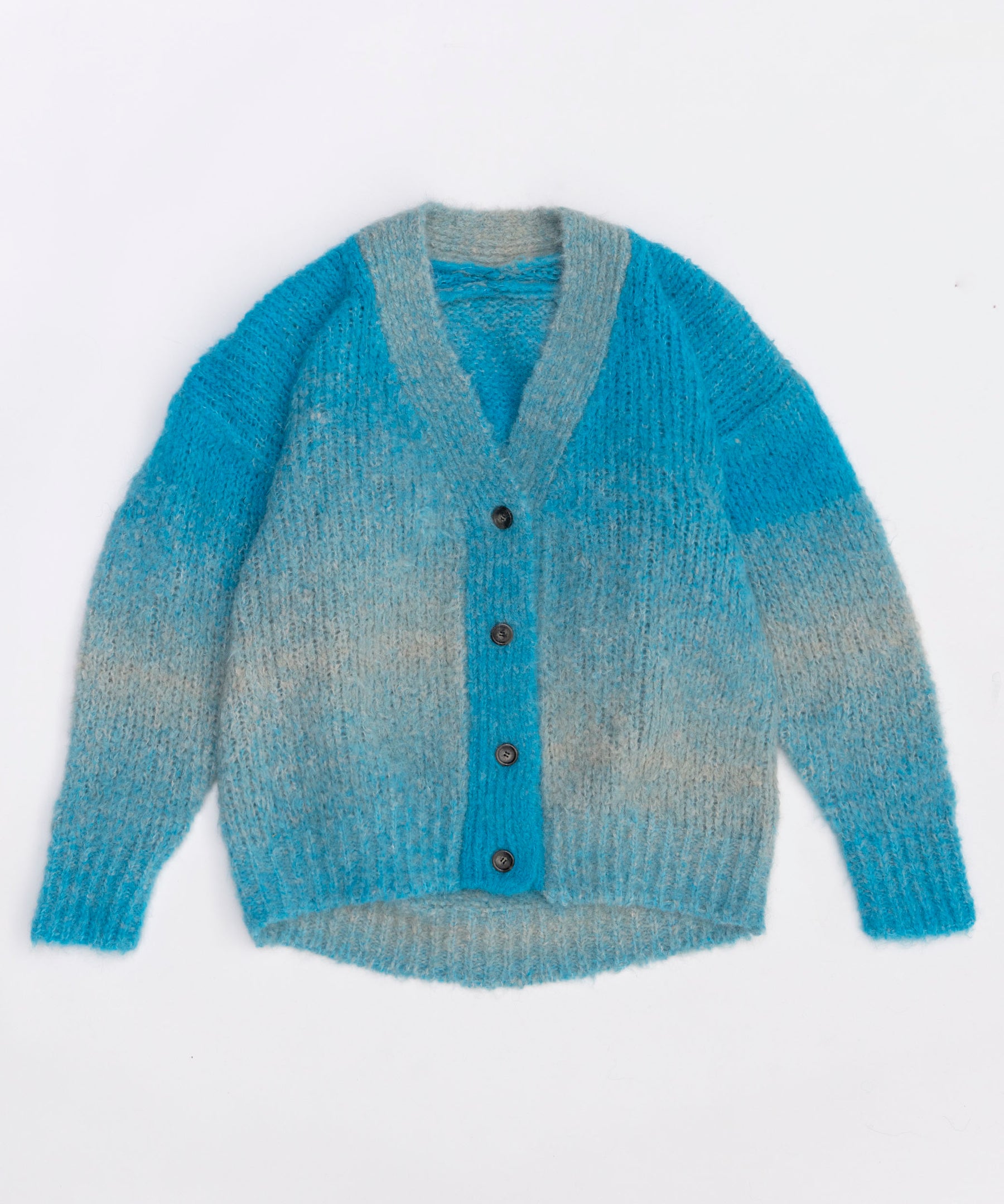 【SALE】Italian Alpaca Gradation Knit Cardigan