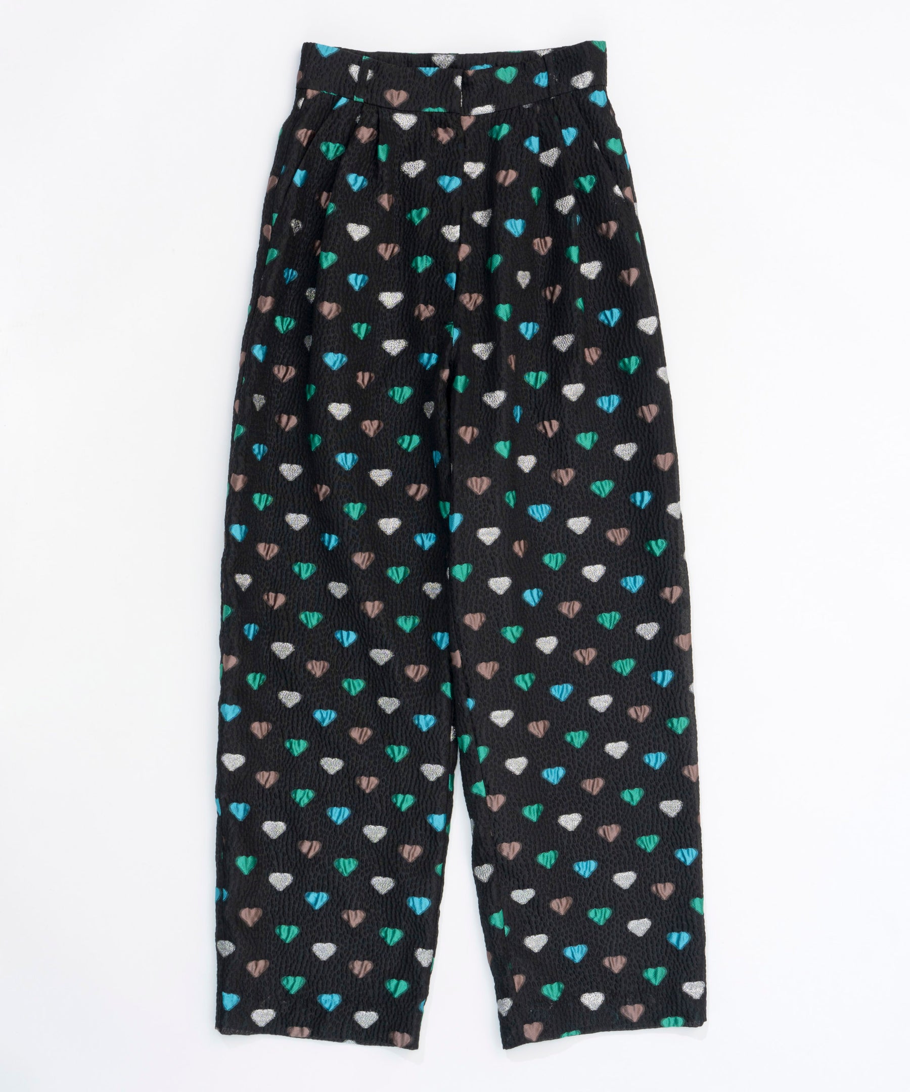 Heart Jacquard Pants