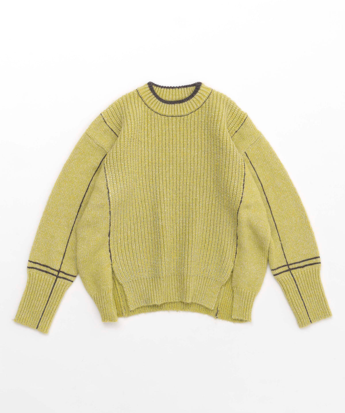 Linking Slash Knit Top