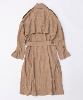 Washer Pleats Trench Coat