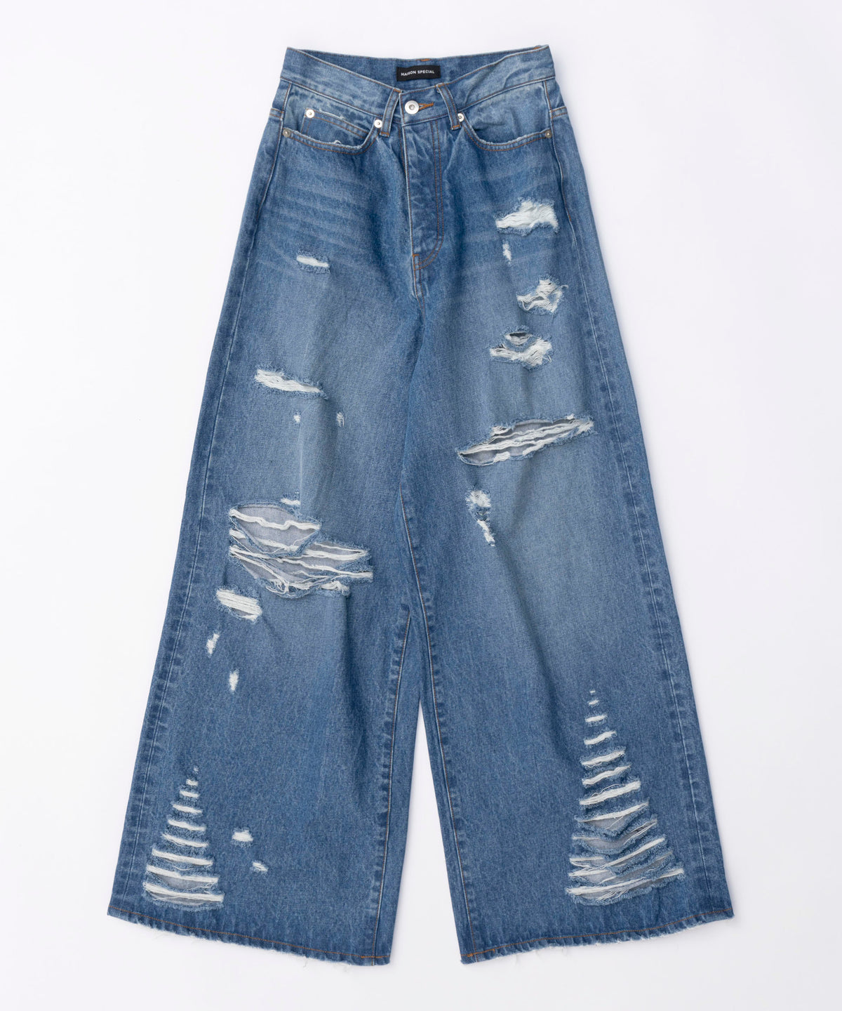 2way High Damage Denim Pants