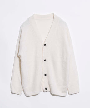 Royal Cashmere Special Blushed Prime-Over V-Neck Knit Cardigan