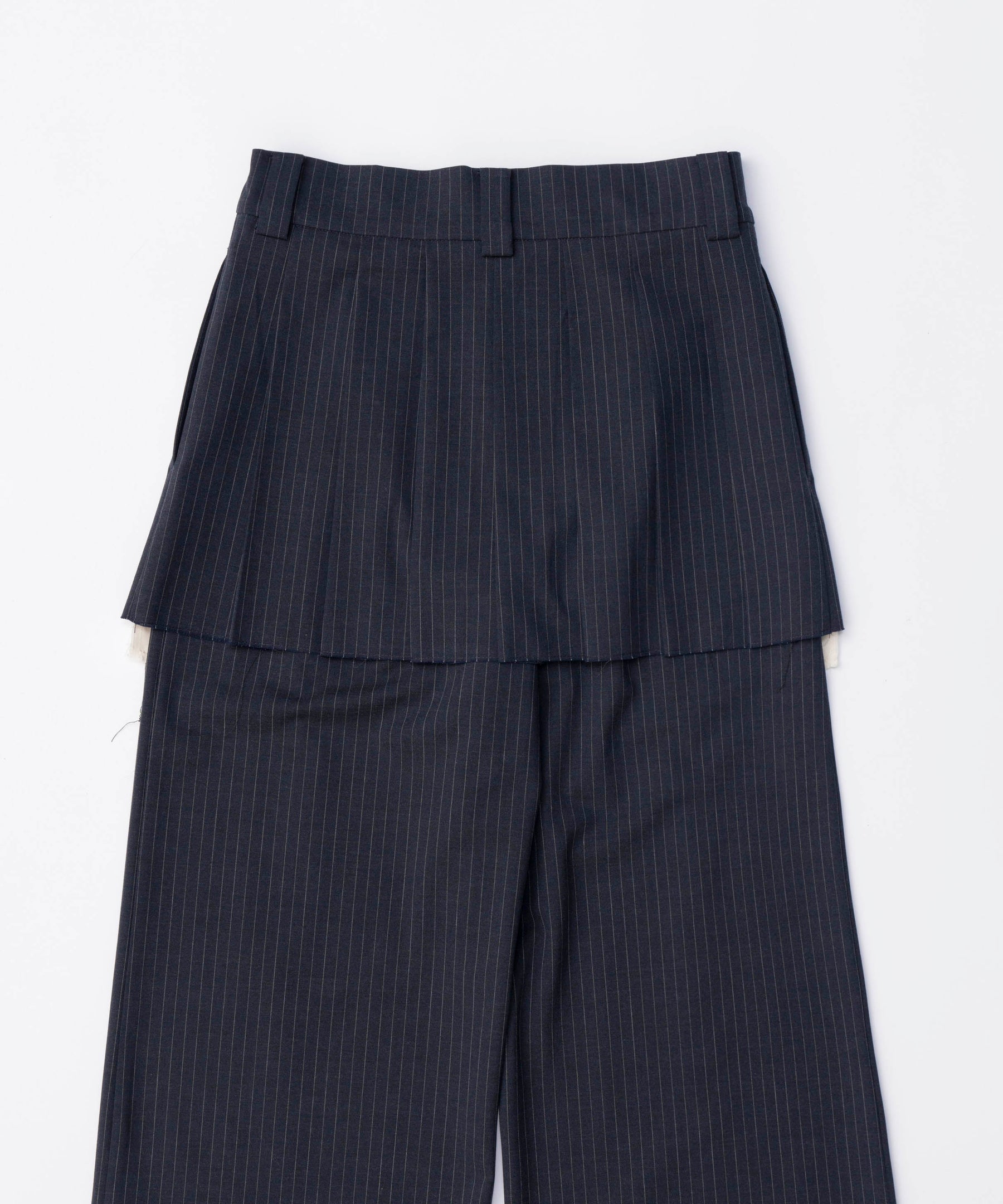 Box Pleated Skirt Pants