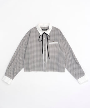 Ribbon Short Length Cleric Shirt