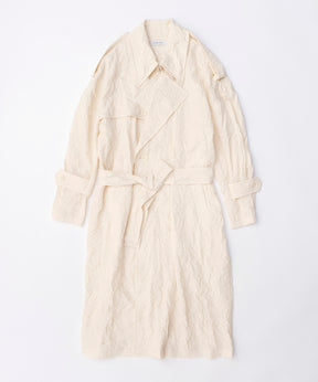 Washer Pleats Trench Coat