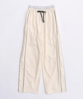 Double Waist Side Button Pants