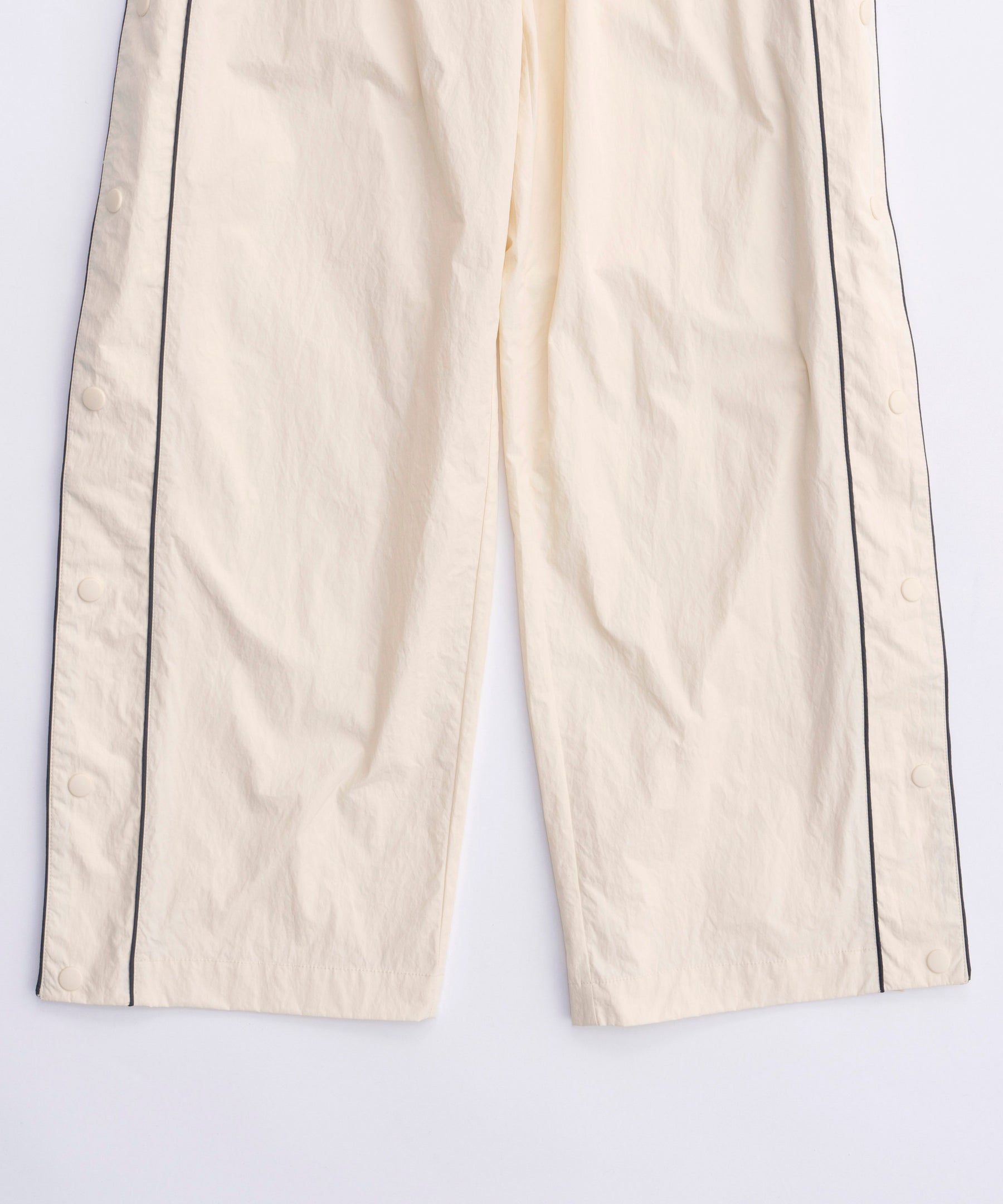 Double Waist Side Button Pants