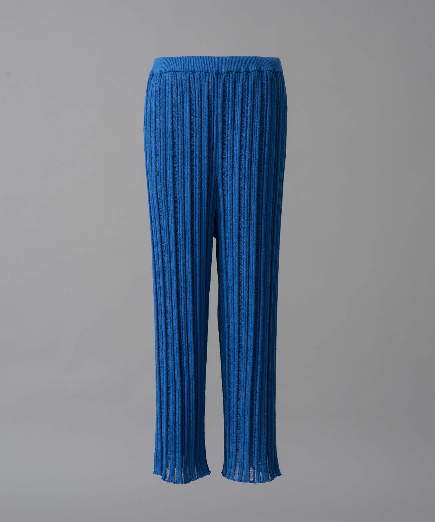 Prime-Wide Sheer Rib Knit Pants