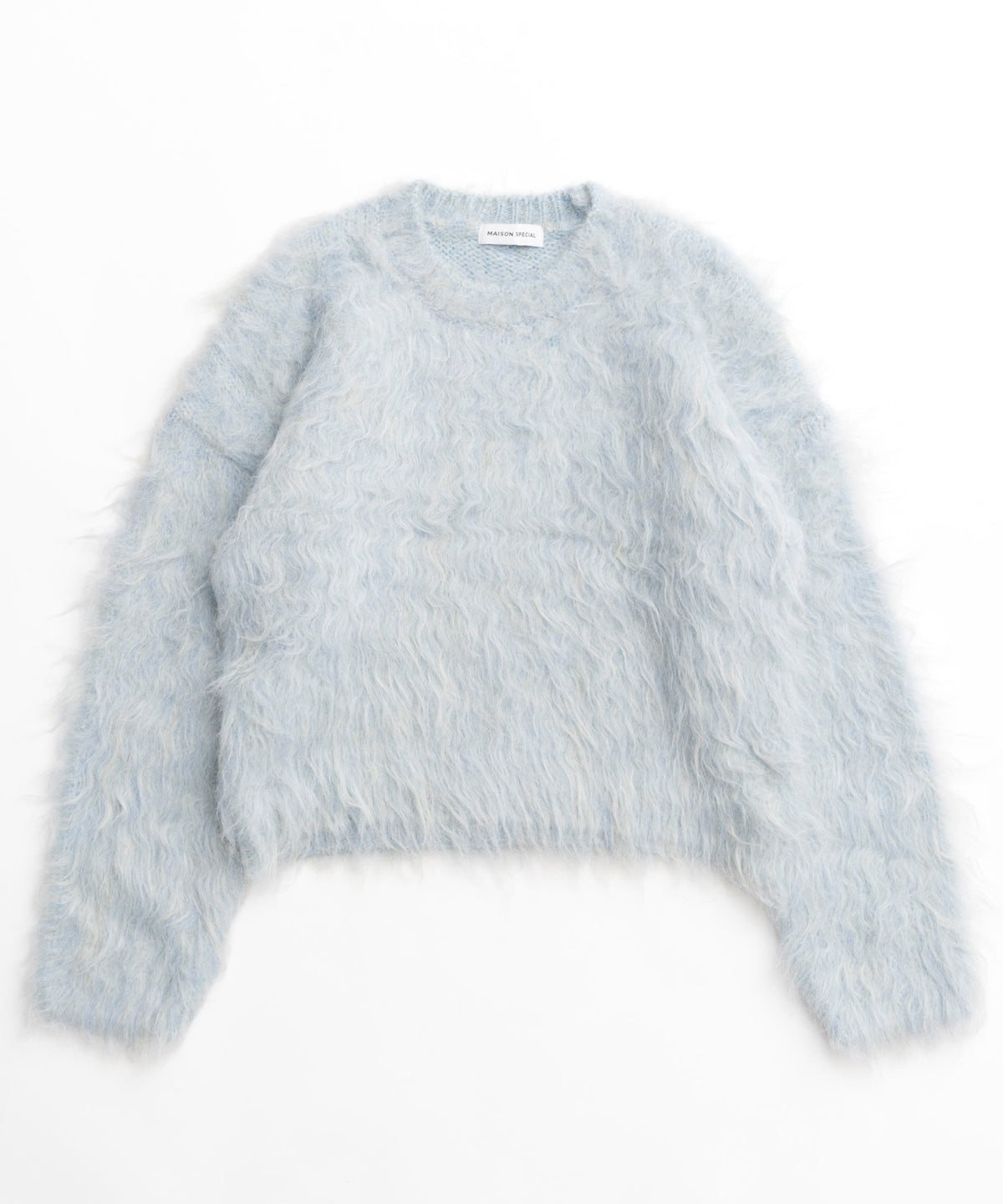 Fluffy Shaggy Knit Pullover