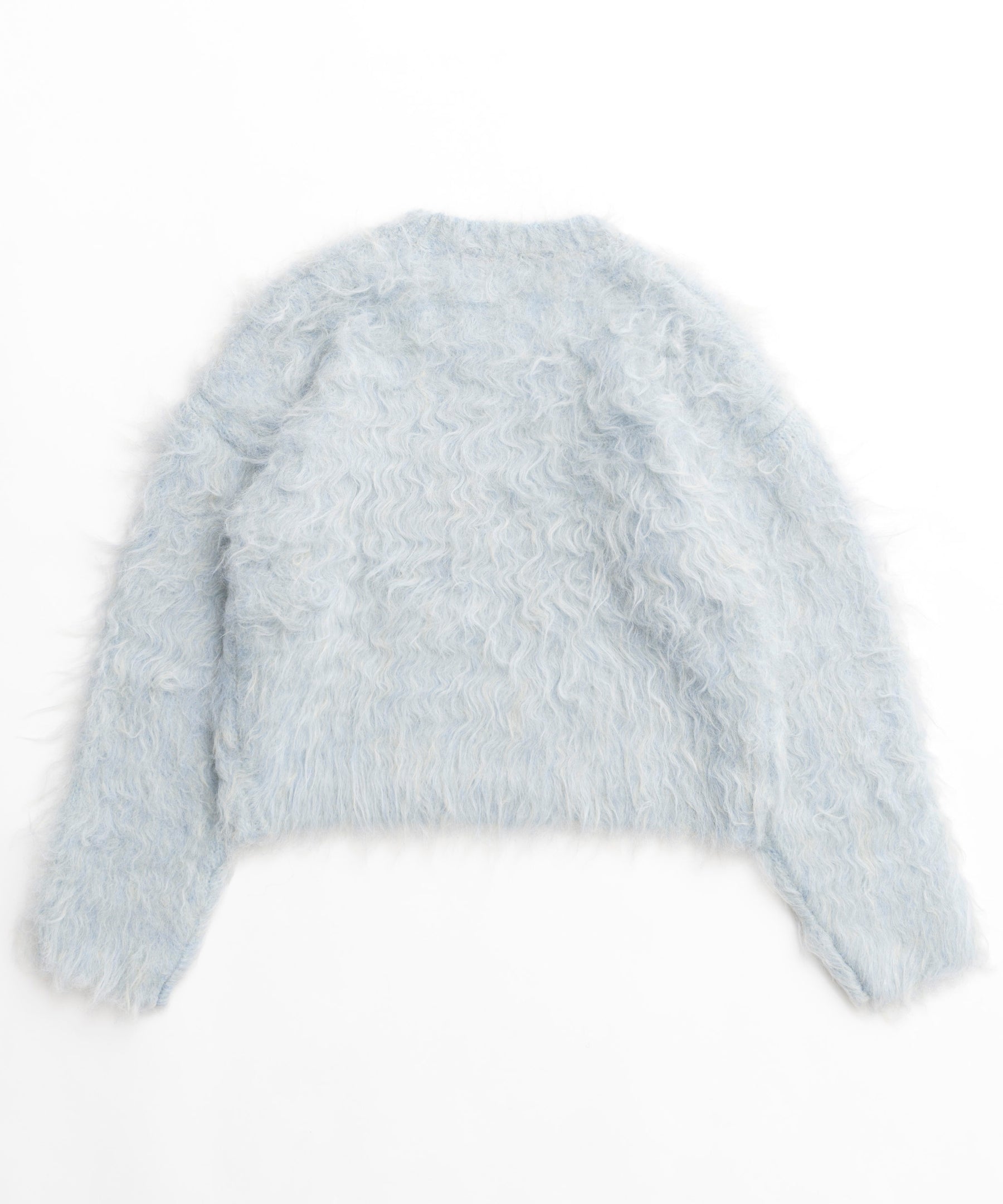 Fluffy Shaggy Knit Pullover